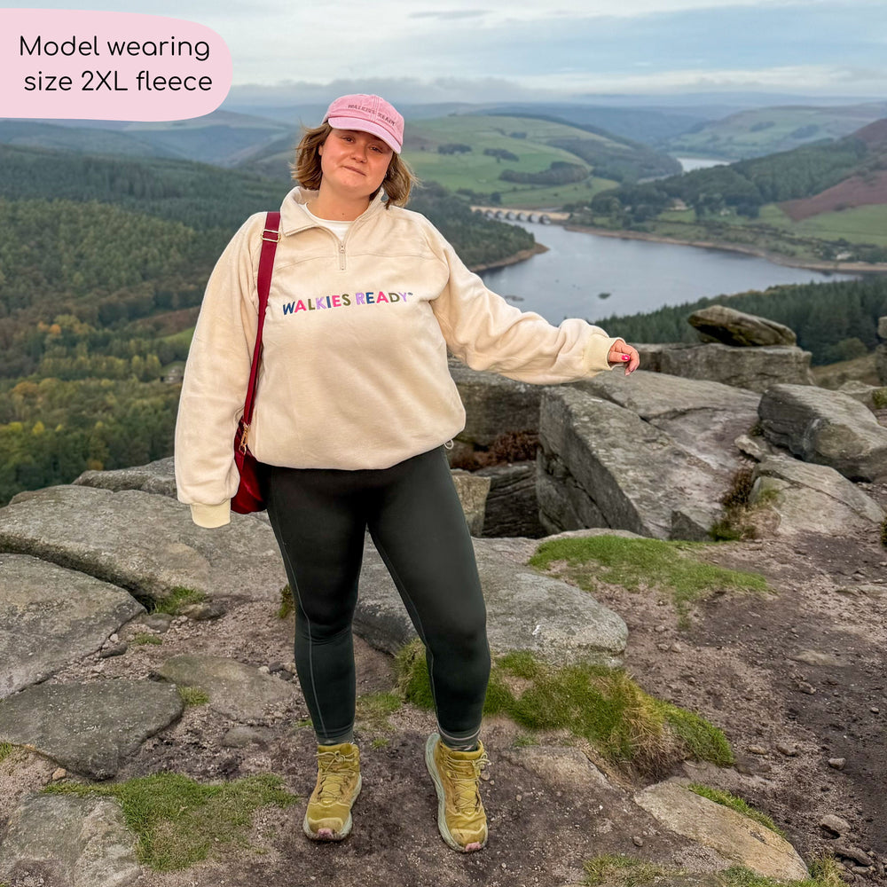 1/4 Zip Fleece  - Walkies Ready® Cream