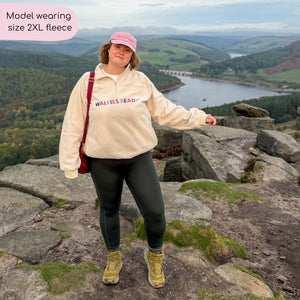 1/4 Zip Fleece  - Walkies Ready® Cream