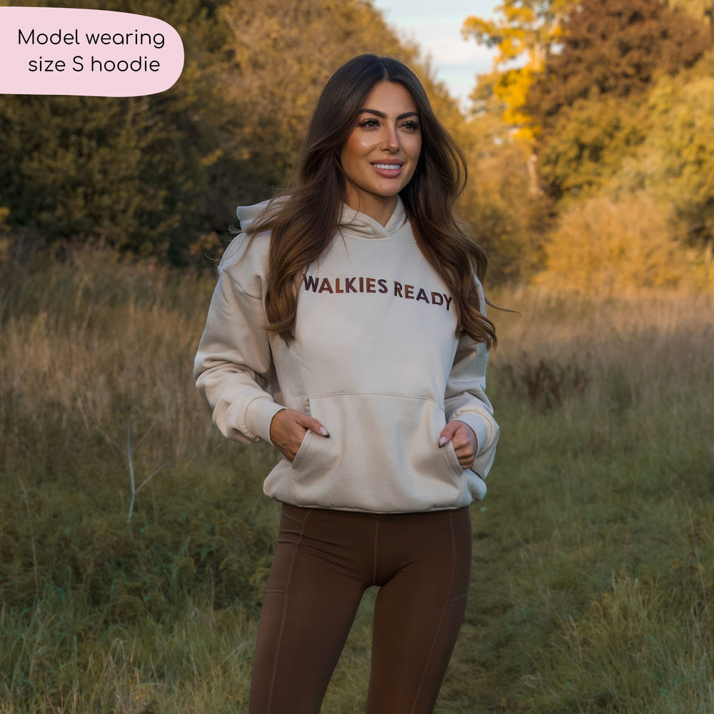 Hoodie - Walkies Ready® Cream