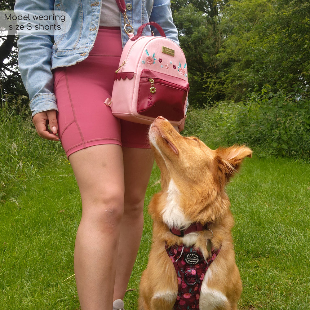 Walkies Ready® - Cycling Shorts - Raspberry Pink