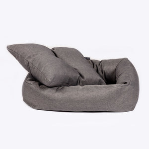 Anti-Bac Grey Snuggle Bed