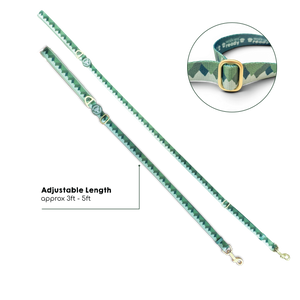 AdjustFit Lead - Walkies Ready® Forest Green