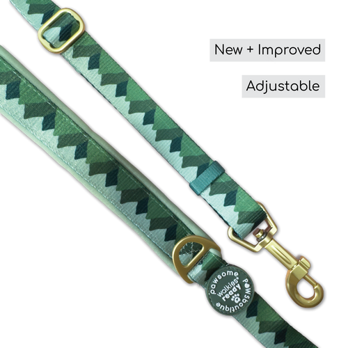 AdjustFit Lead - Walkies Ready® Forest Green