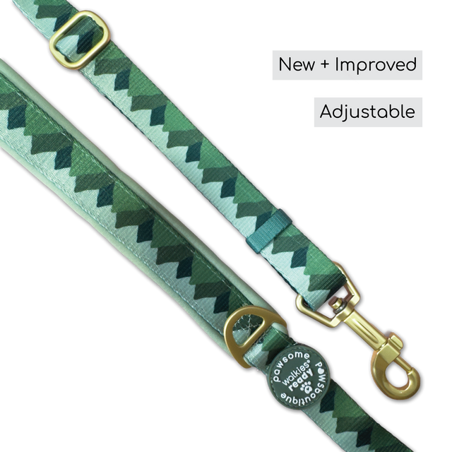 AdjustFit Lead - Walkies Ready® Forest Green