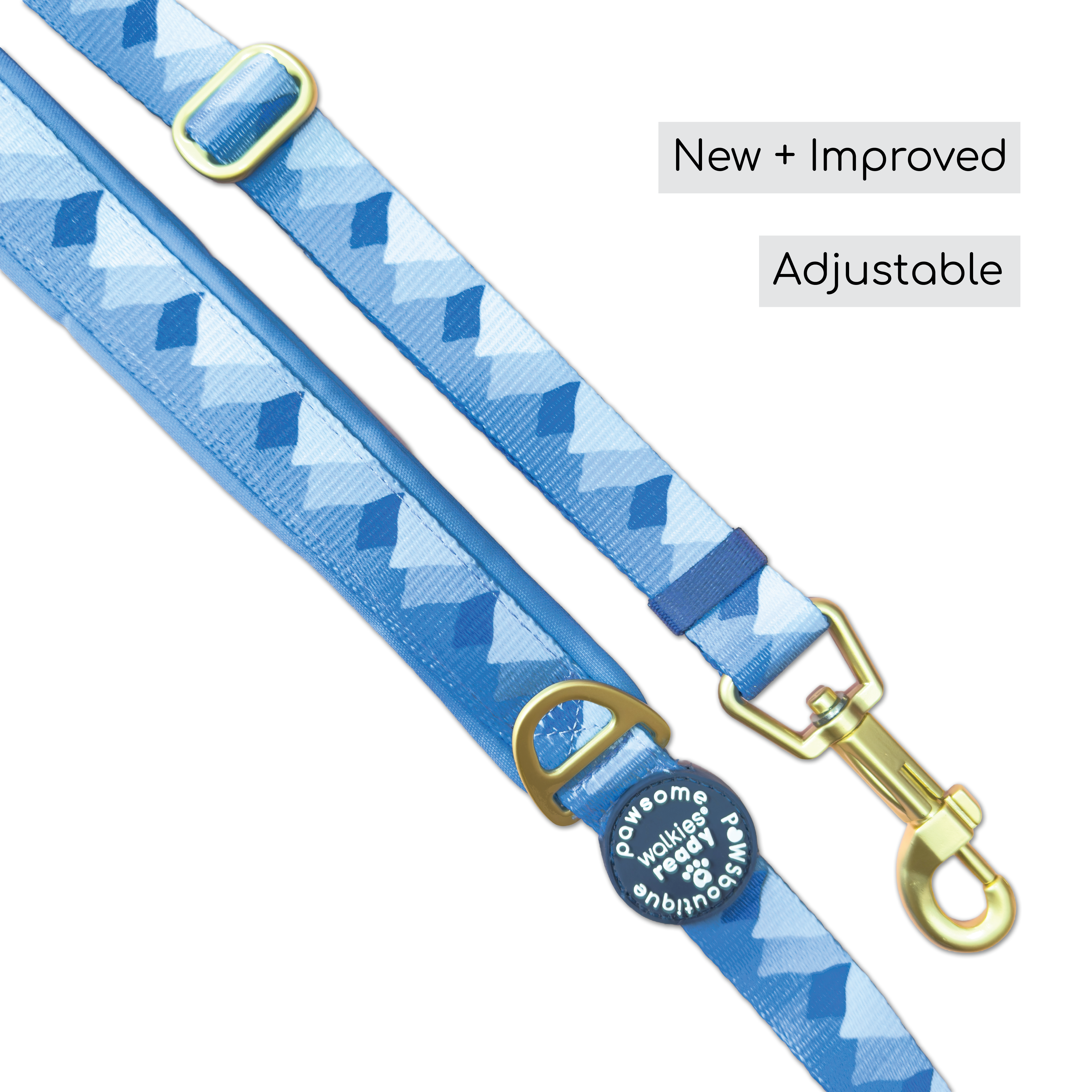 AdjustFit Lead - Walkies Ready® Cornflower Blue