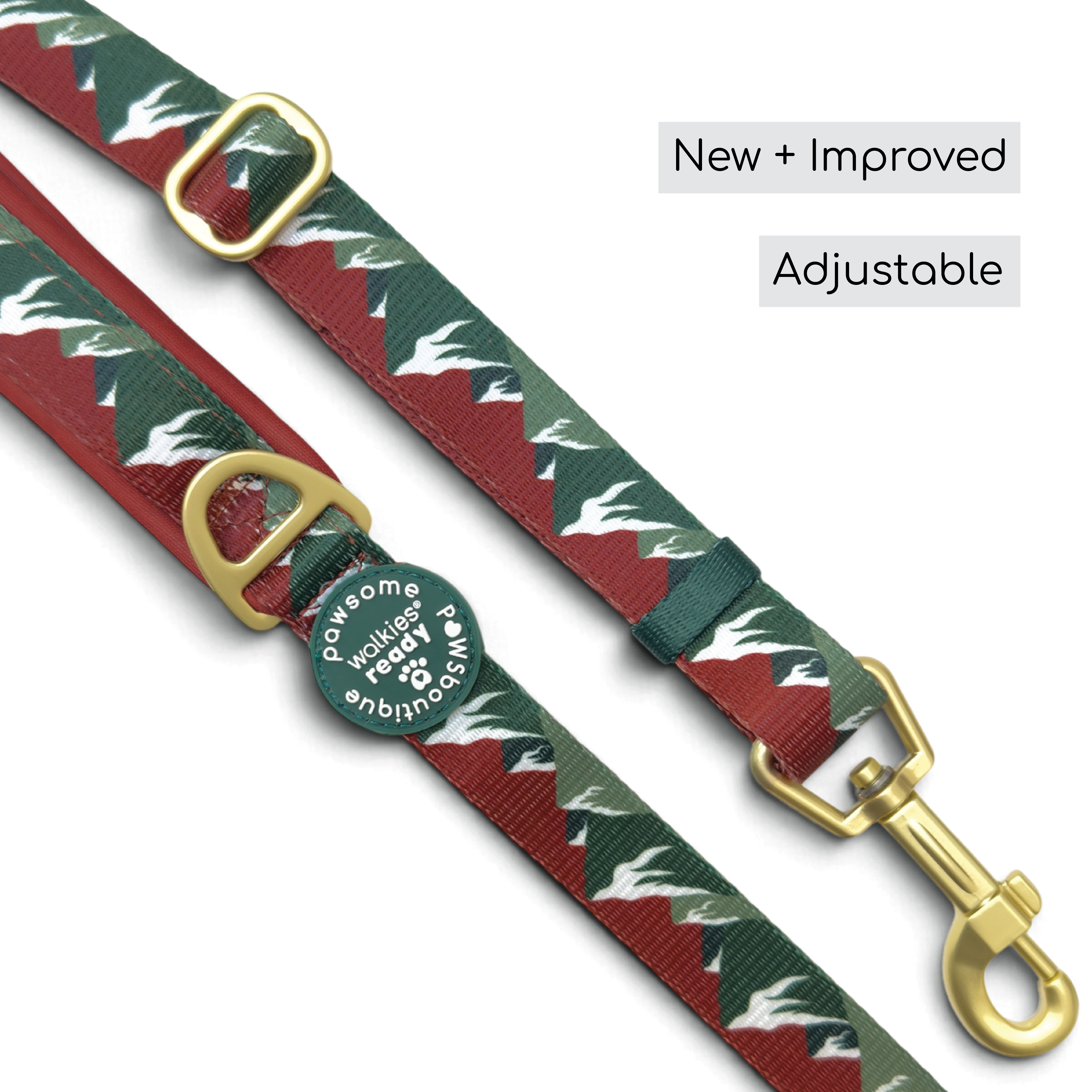 AdjustFit Lead - Walkies Ready® Snowy Mountains