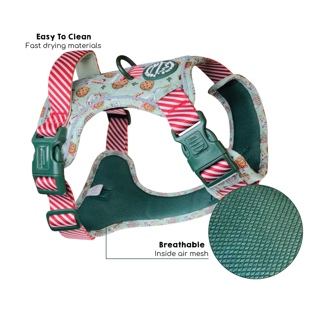 Tough Trails™ Harness -  Milk & Cookies