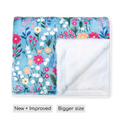 Dog Blanket -  Whimsical Wildflowers