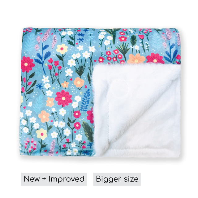 Dog Blanket -  Whimsical Wildflowers