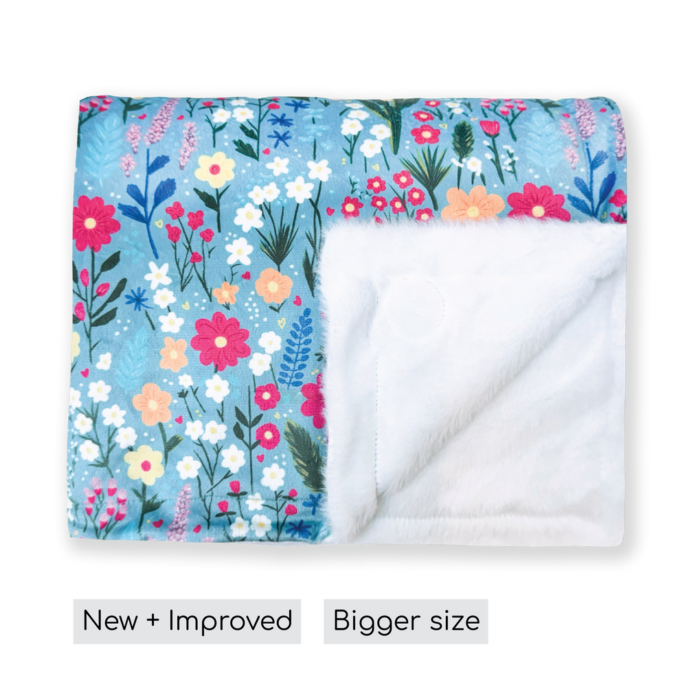 Dog Blanket -  Whimsical Wildflowers