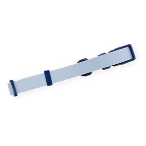 Waterproof Collar - Dusky Blue + Navy