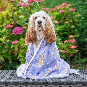 Disney© Dog Blanket - Bambi + Friends Lilac
