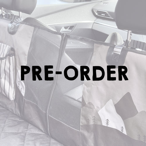 PRE-ORDER: Car Seat Cover - Walkies Ready® Charcoal