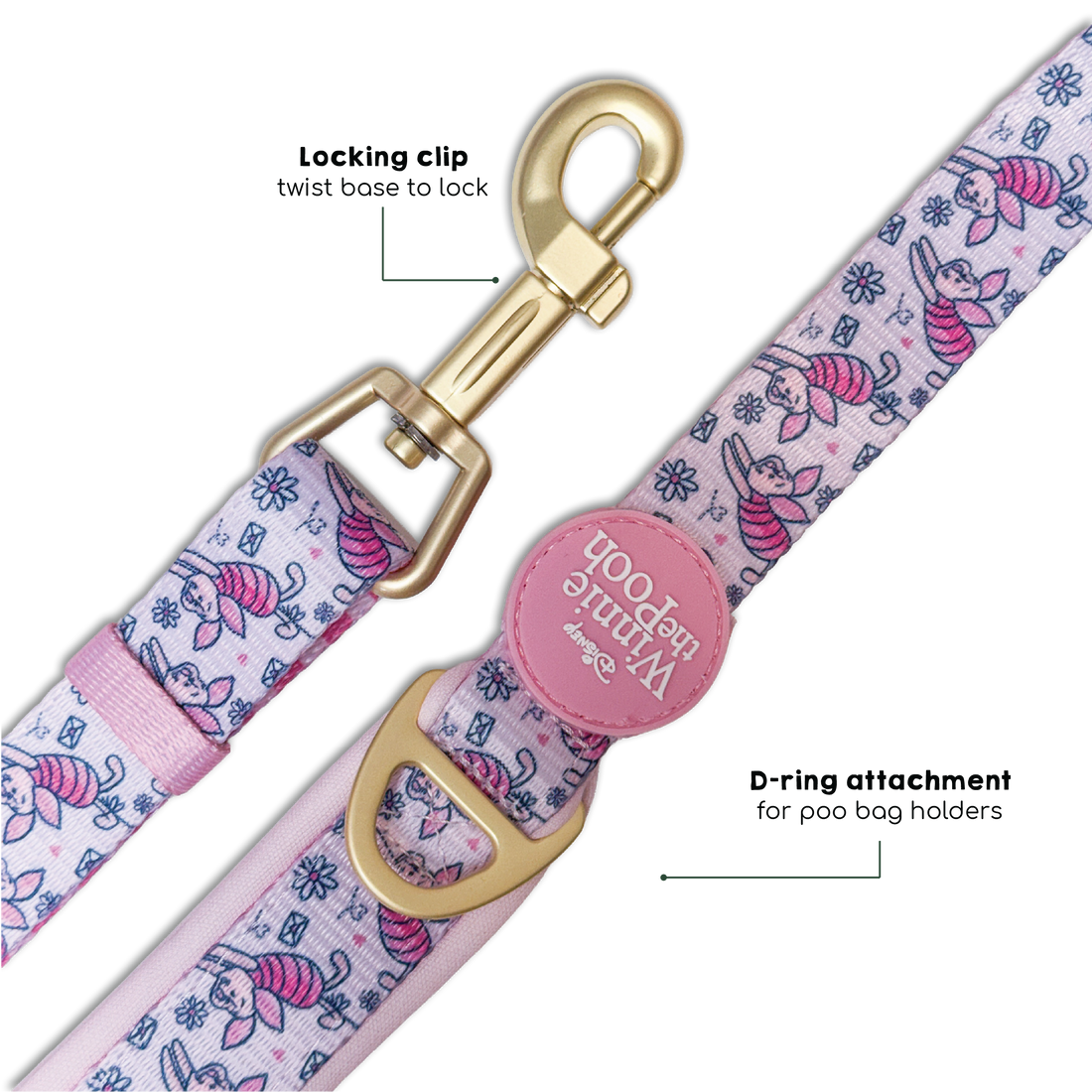 Disney© AdjustFit Lead - Piglet