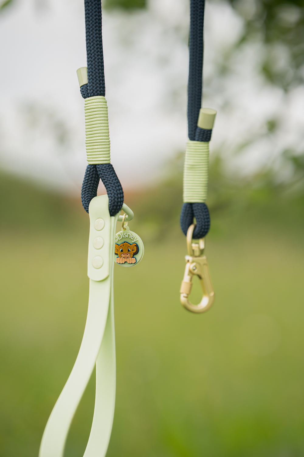 Disney© 4ft Rope Lead - Simba - Navy and Mint
