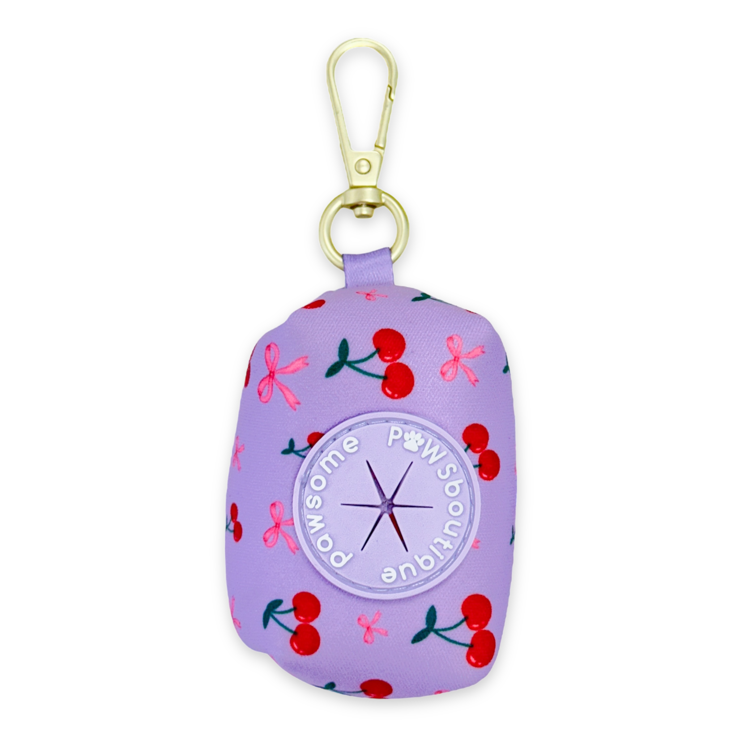 Poo Bag Holder - Cherry Bomb