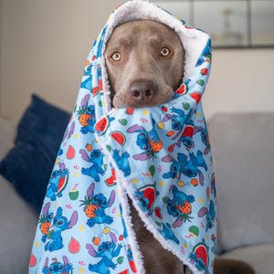 Disney© Dog Blanket - Stitch's Fruit Fiesta