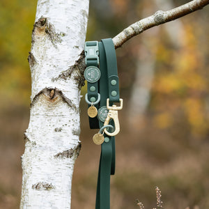 4ft Waterproof Lead - Walkies Ready® Forest Green