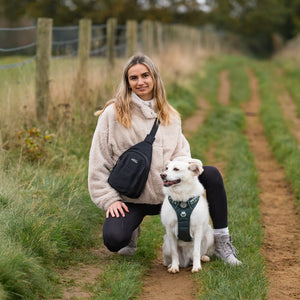 Sling Backpack - Walkies Ready® Black