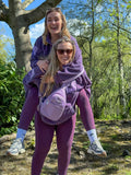 Plum Leggings & Purple/Lilac Fleece Bundle