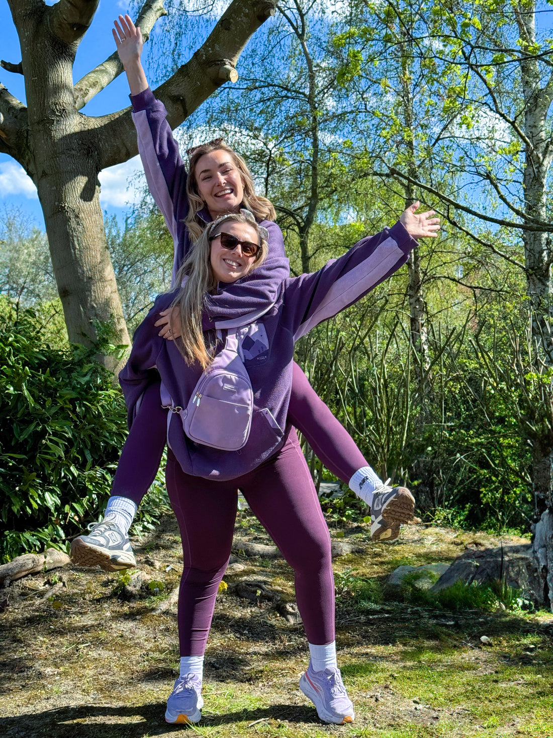 Walkies Ready® Leggings - Plum