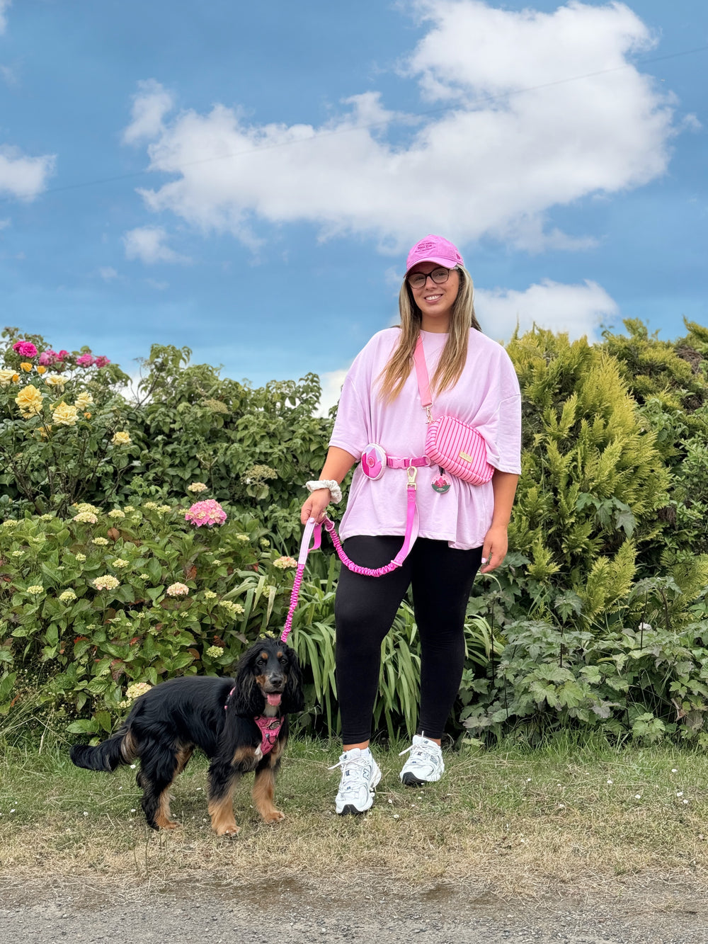 Handsfree Lead - Walkies Ready® Raspberry Pink