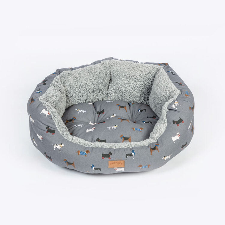 FatFace Marching Dogs Deluxe Slumber Bed
