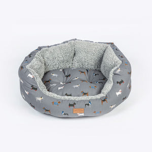 FatFace Marching Dogs Deluxe Slumber Bed