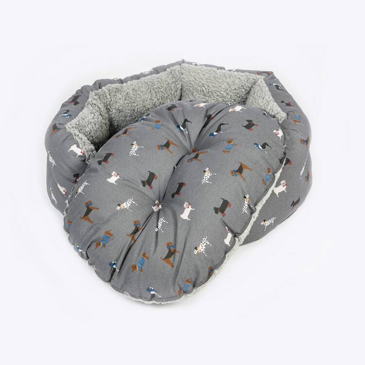 FatFace Marching Dogs Deluxe Slumber Bed