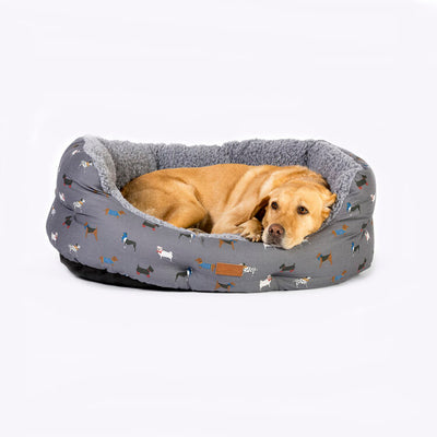 FatFace Marching Dogs Deluxe Slumber Bed