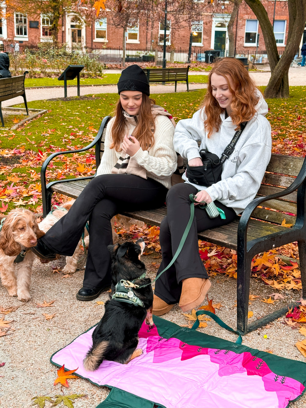 4ft Waterproof Lead - Walkies Ready® Forest Green