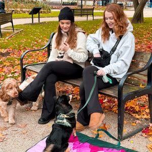4ft Waterproof Lead - Walkies Ready® Forest Green