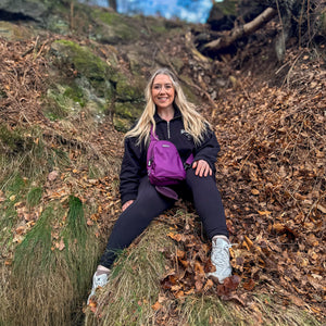 Sling Backpack - Walkies Ready® Plum