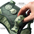 Tough Trails™ Harness - Walkies Ready® Forest Green