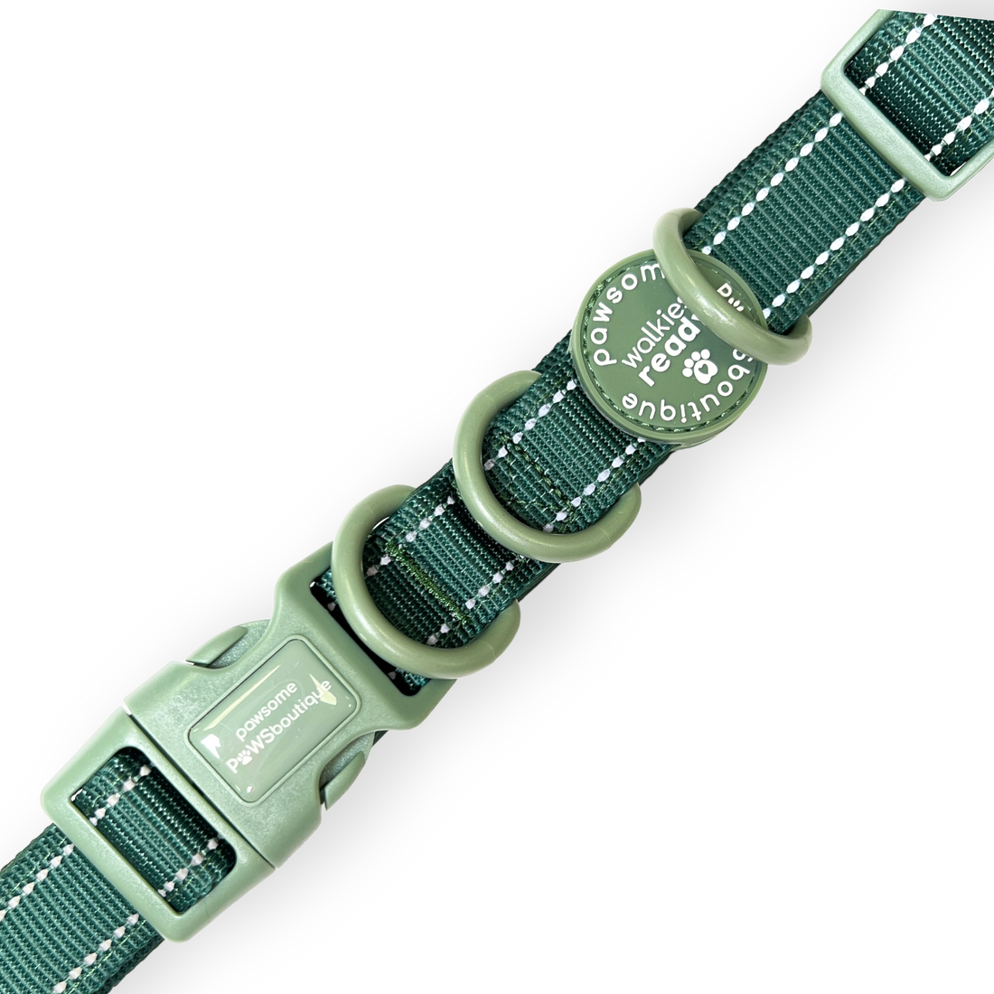 Handsfree Lead - Walkies Ready® Forest Green (New Clip)