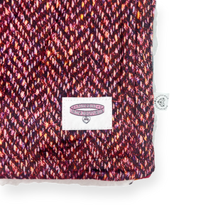 Dog Blanket - Country Burgundy