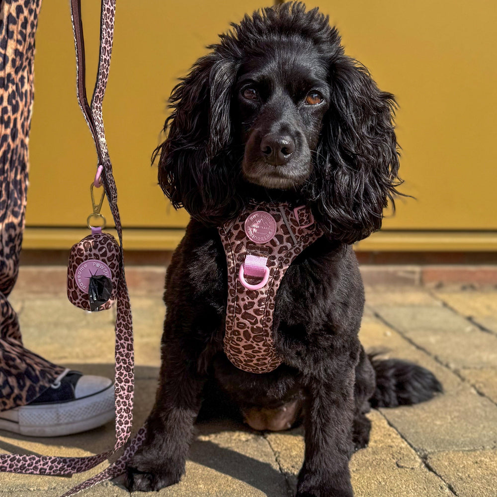 Poo Bag Holder - Leopard Print