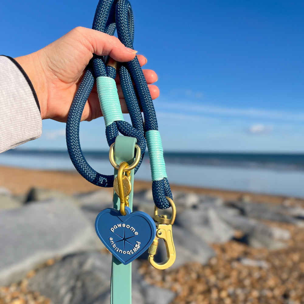 4ft Rope Lead - Royal Blue