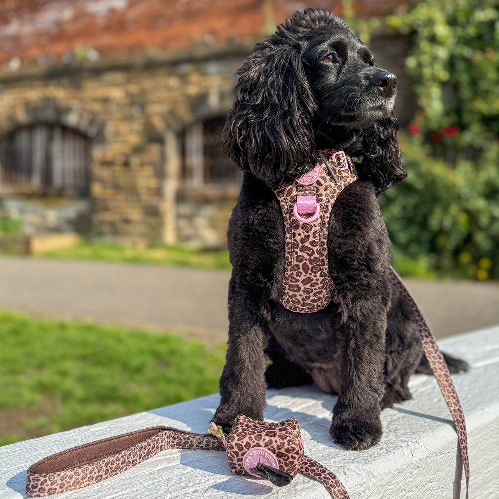 Poo Bag Holder - Leopard Print