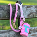 Disney© 4ft Rope Lead - Piglet - Pink