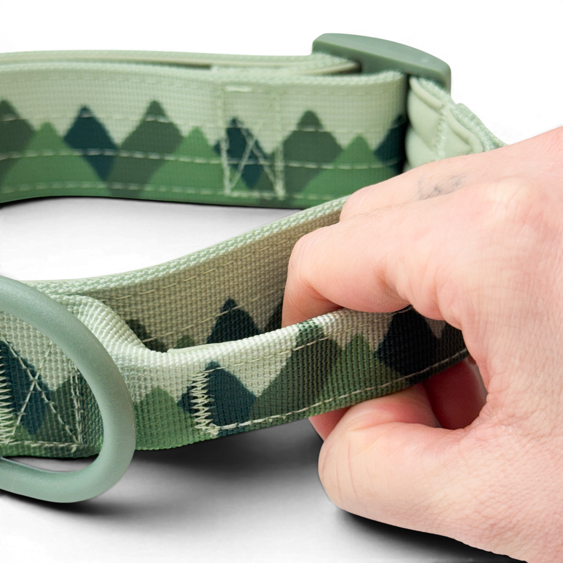 Adventure Collar - Forest Green (Size Large Only)