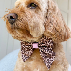 Sailor Bow - Leopard Print