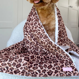 Dog Blanket -  Leopard Print