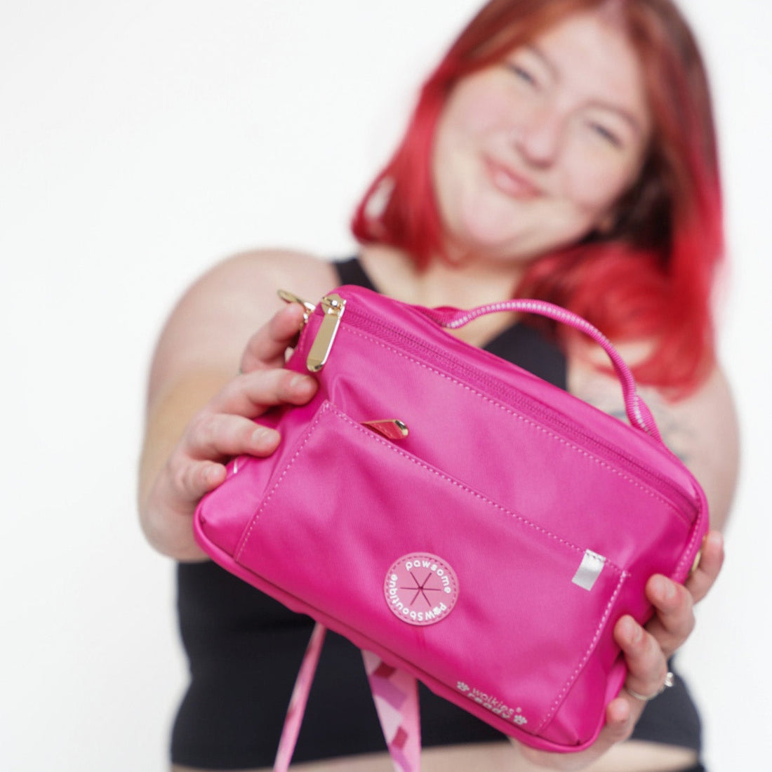 All In One Bumbag - Raspberry Pink