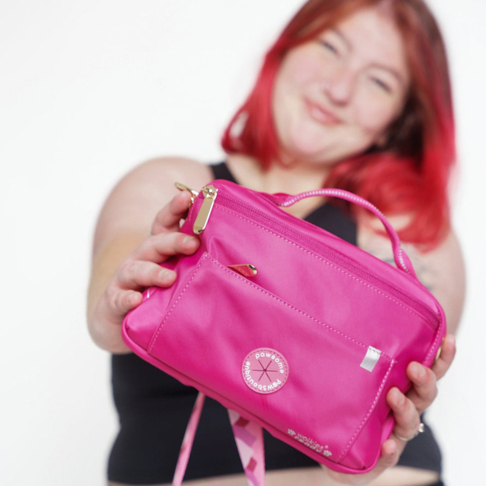 All In One Bumbag - Raspberry Pink