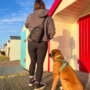 Sling Backpack - Walkies Ready® Black