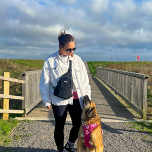 Sling Backpack - Walkies Ready® Black