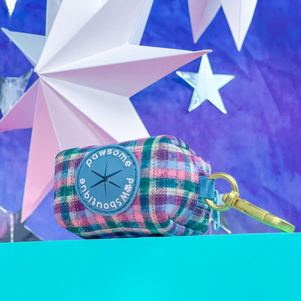 Poo Bag Holder - Tweed Twilight