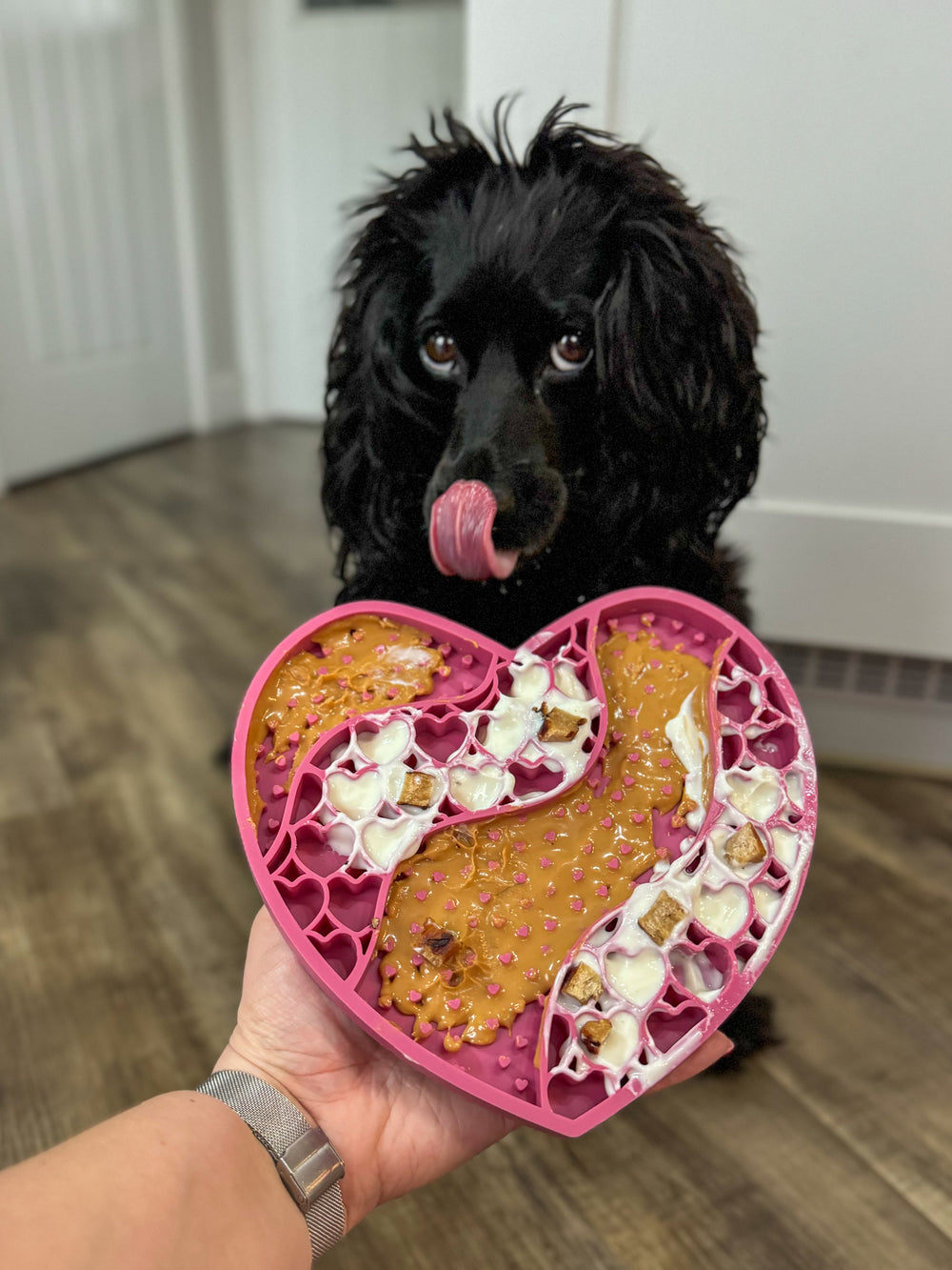 Lick Mat - Raspberry Pink