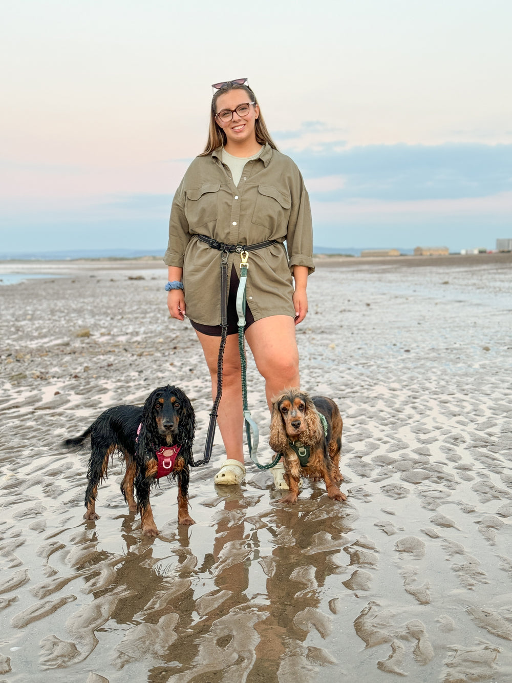 Handsfree Lead - Walkies Ready® Black